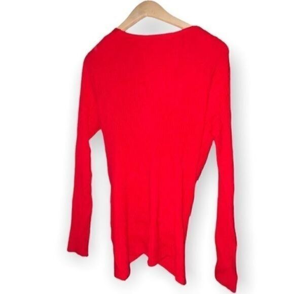 Patrizia Luca Solid Faux Wrap Sweater new with tags size large from Nordstrom - Picture 5 of 6